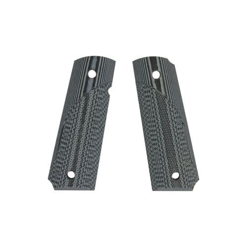 PACHMAYR G-10 TACTICAL PISTOL GRIPS FOR 1911 - Gray/Black PACHMAYR G-10 TACTICAL PISTOL GRIPS FOR 1911 - Gray/Black