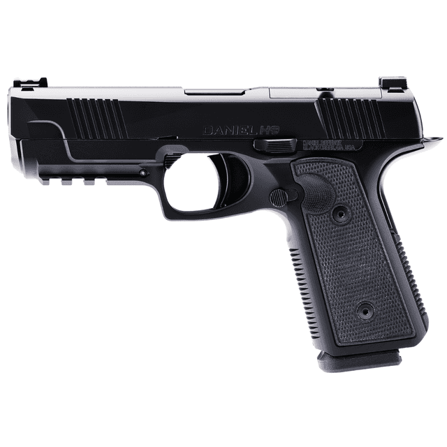 Daniel Defense DDH9 Pistol, 4.28" Black Steel Barrel Black DLC Optic Ready/Serrated Steel Slide Black Anodized Aluminum Frame w/Beavertail & Picatinny Rail Ambidextrous Compact 15+1rd 9mm Luger - 5017910084006 Daniel Defense DDH9 Pistol, 4.28" Black Steel Barrel Black DLC Optic Ready/Serrated Steel Slide Black Anodized Aluminum Frame w/Beavertail & Picatinny Rail Ambidextrous Compact 15+1rd 9mm Luger - 5017910084006