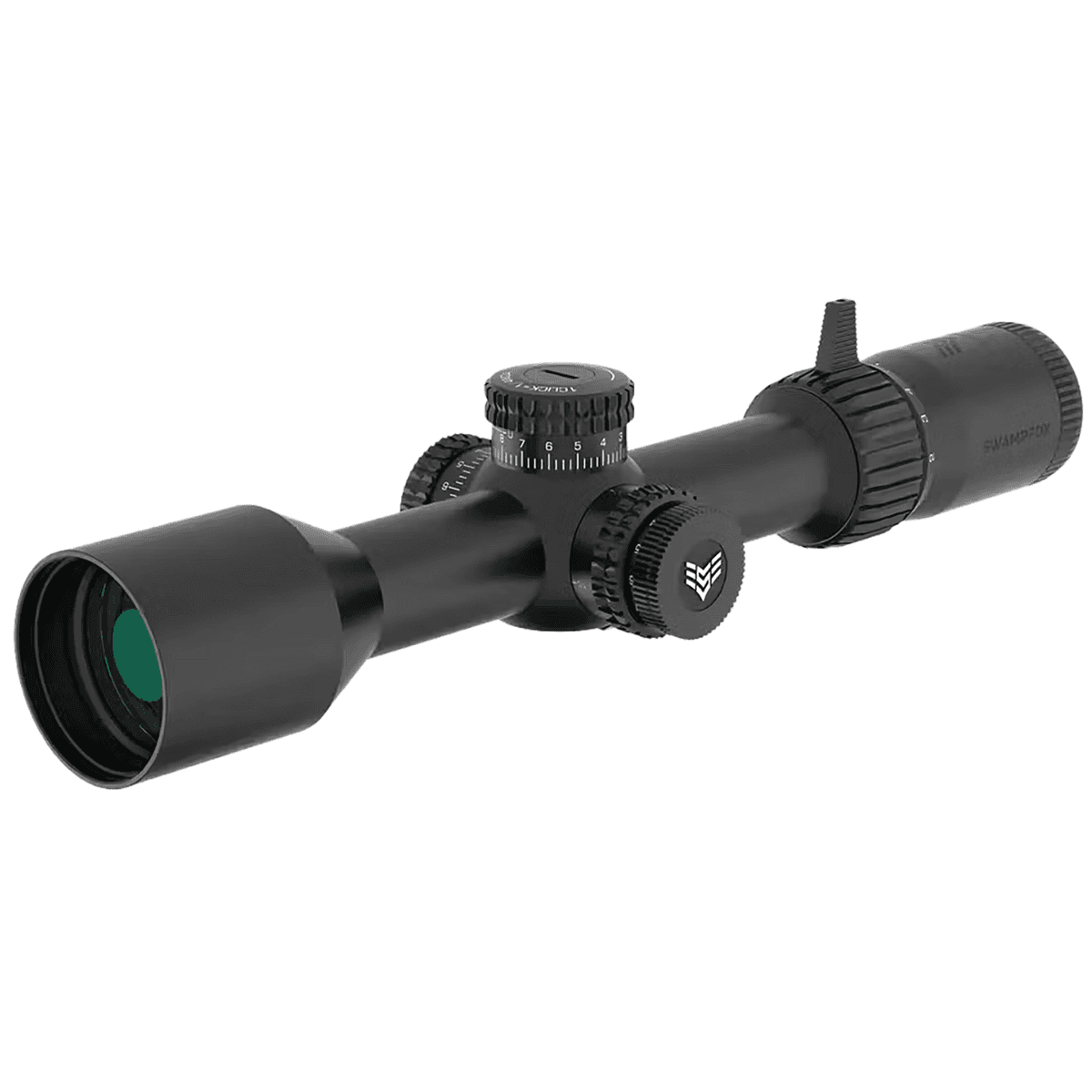 Swampfox Optics Kentucky Rifle Scope, Black 2-12x44mm 30mm Tube Sharpshooter MOA Reticle Waterproof Fully Multi-Coated / Anti-Fog / Hydrophobic - KTK212444M Swampfox Optics Kentucky Rifle Scope, Black 2-12x44mm 30mm Tube Sharpshooter MOA Reticle Waterproof Fully Multi-Coated / Anti-Fog / Hydrophobic - KTK212444M