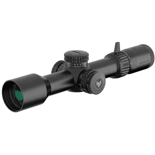 Swampfox Optics Warhawk Rifle Scope, Black 5-25x56mm 34mm Tube Sharpshooter MIL Reticle Waterproof Fully Multi-Coated / Anti-Fog / Hydrophobic - TWK525563L Swampfox Optics Warhawk Rifle Scope, Black 5-25x56mm 34mm Tube Sharpshooter MIL Reticle Waterproof Fully Multi-Coated / Anti-Fog / Hydrophobic - TWK525563L