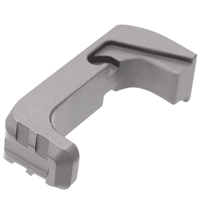 Tyrant CNC Extended Magazine Release, Grey Aluminum Glock Gen4-5 - TDGEMRGG Tyrant CNC Extended Magazine Release, Grey Aluminum Glock Gen4-5 - TDGEMRGG