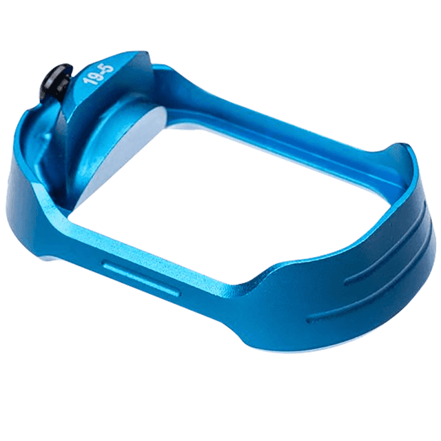 Tyrant CNC Magwell, Blue Aluminum Fits Glock 19 Gen 5 - TDG19G5MWBLUEBLKSCREW Tyrant CNC Magwell, Blue Aluminum Fits Glock 19 Gen 5 - TDG19G5MWBLUEBLKSCREW