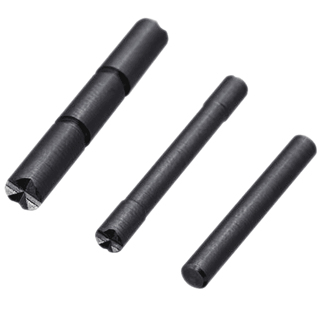 Tyrant CNC Diamond Cut Takedown Pins, Black Stainless Steel Handgun Glock Gen3 - TDGLPDIA3BLK Tyrant CNC Diamond Cut Takedown Pins, Black Stainless Steel Handgun Glock Gen3 - TDGLPDIA3BLK