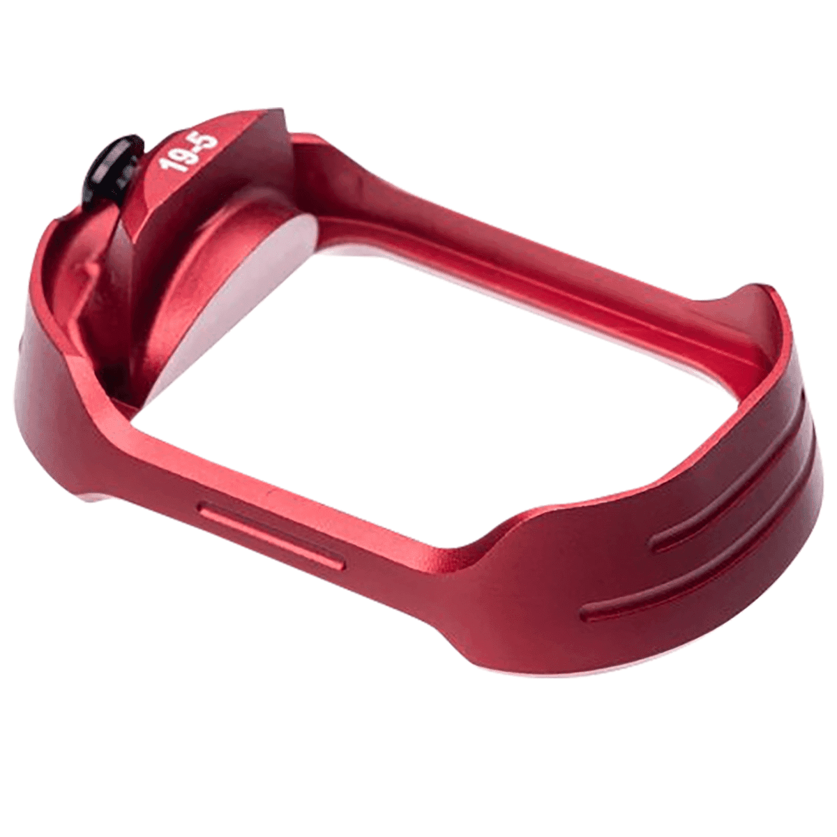 Tyrant CNC Magwell, Red Aluminum Fits Glock 19 Gen 5 - TDG19G5MWREDBLKSCREW Tyrant CNC Magwell, Red Aluminum Fits Glock 19 Gen 5 - TDG19G5MWREDBLKSCREW