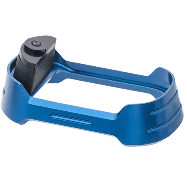 Tyrant CNC Magwell, Blue Anodized Aluminum Fits Glock 43x/48 - TDG48MWBLUE Tyrant CNC Magwell, Blue Anodized Aluminum Fits Glock 43x/48 - TDG48MWBLUE