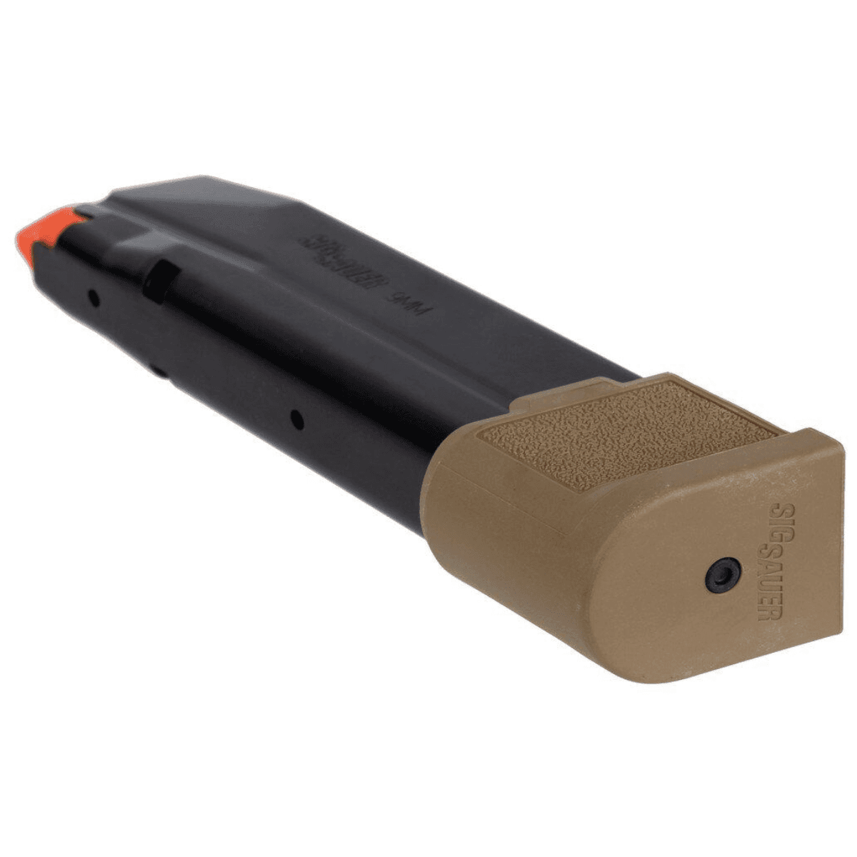 Sig Sauer P365-XMACRO Magazine, 21rd Extended Steel Polymer Flat Dark Earth Baseplate 9mm - 8901595 Sig Sauer P365-XMACRO Magazine, 21rd Extended Steel Polymer Flat Dark Earth Baseplate 9mm - 8901595