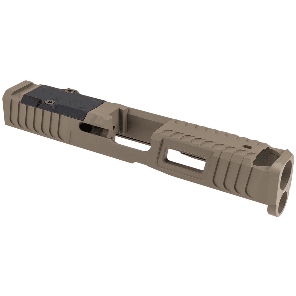 Zaffiri Precision ZPS.IBS Integrated Blowhole System Custom Slide, 6.75" L Flat Dark Earth 17-4 Stainless Steel Fits Glock 19 Gen 5 - ZPS.B.19.G5.FDE Zaffiri Precision ZPS.IBS Integrated Blowhole System Custom Slide, 6.75" L Flat Dark Earth 17-4 Stainless Steel Fits Glock 19 Gen 5 - ZPS.B.19.G5.FDE