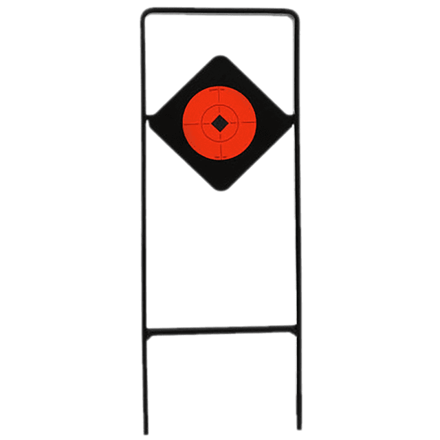 Birchwood Casey World of Targets Rimfire Target, 8" Black / Red Standing 17"H x 6.5"W x .75"D - BC-47332 Birchwood Casey World of Targets Rimfire Target, 8" Black / Red Standing 17"H x 6.5"W x .75"D - BC-47332