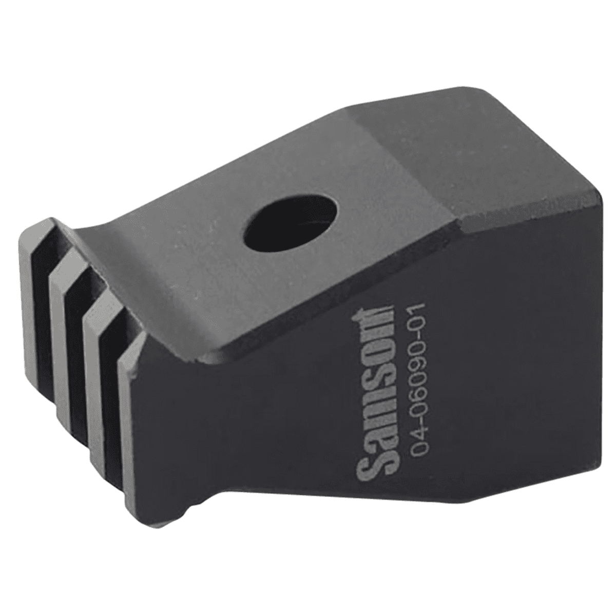 Samson Rear Trunnion Stock Adapter, Black Anodized Aluminum Picatinny Rail Fits Most AK-Platform - 040609001 Samson Rear Trunnion Stock Adapter, Black Anodized Aluminum Picatinny Rail Fits Most AK-Platform - 040609001