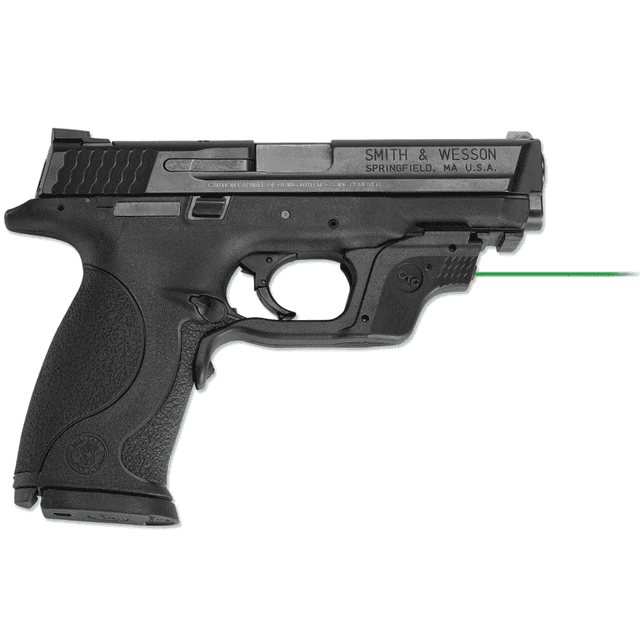 Crimson Trace LG-360G Green Laserguard, Black Polymer Water Resistant Instinctive Activation Smith & Wesson Full Size & Compact - 0145801 Crimson Trace LG-360G Green Laserguard, Black Polymer Water Resistant Instinctive Activation Smith & Wesson Full Size & Compact - 0145801