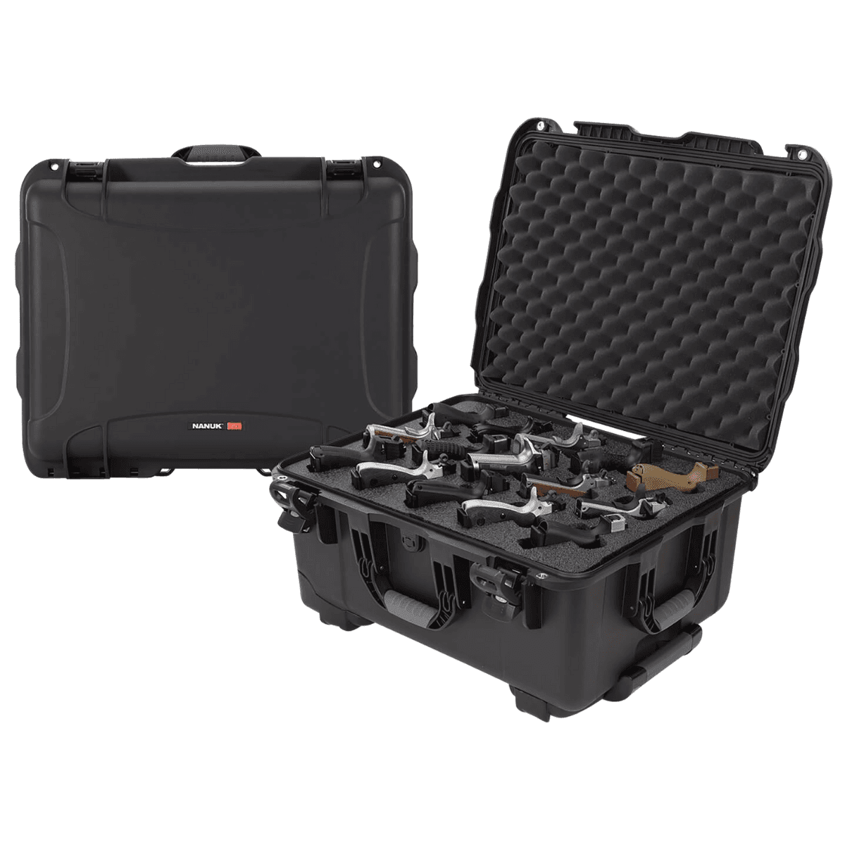 Nanuk 950 15 Up Gun Case, Black Polymer w/ Closed-Cell Foam Padding 20.50" L × 15.30" W × 10.10" H Interior Dimensions - 95015UP1 Nanuk 950 15 Up Gun Case, Black Polymer w/ Closed-Cell Foam Padding 20.50" L × 15.30" W × 10.10" H Interior Dimensions - 95015UP1