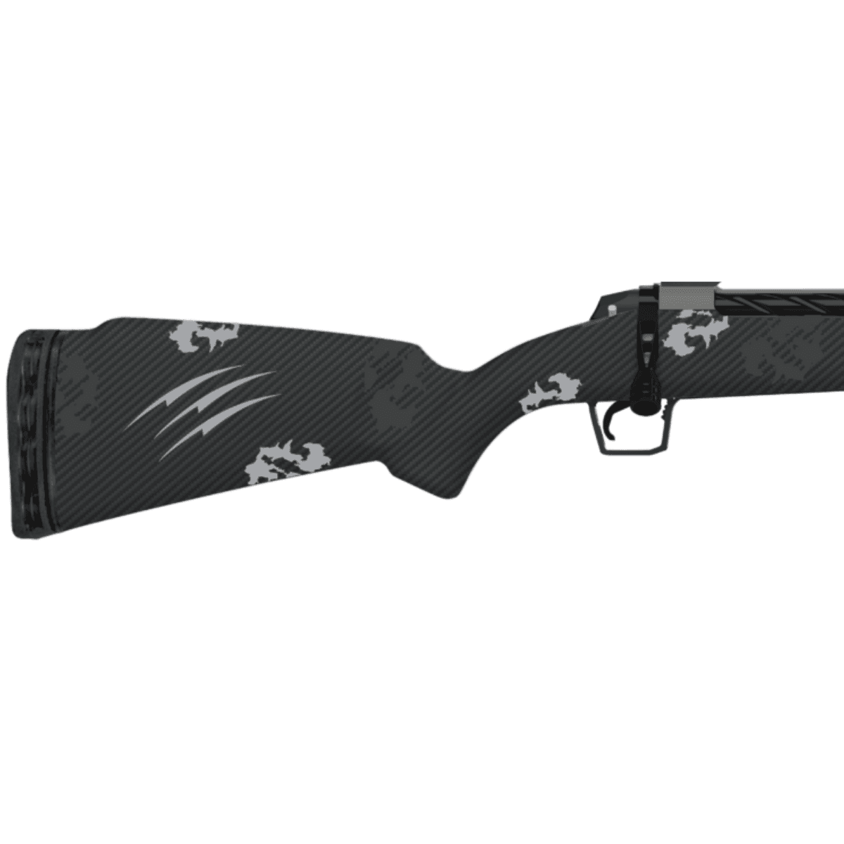 Fierce Firearms Carbon Rogue Rifle, 20" Hand Lapped/Match Grade Threaded Barrel Glacier Cerakote Steel Receiver Phantom Camo Fierce Rogue Carbon Fiber Stock Full Size 4+1rd 6.5 Creedmoor - ROG65CM20GP Fierce Firearms Carbon Rogue Rifle, 20" Hand Lapped/Match Grade Threaded Barrel Glacier Cerakote Steel Receiver Phantom Camo Fierce Rogue Carbon Fiber Stock Full Size 4+1rd 6.5 Creedmoor - ROG65CM20GP