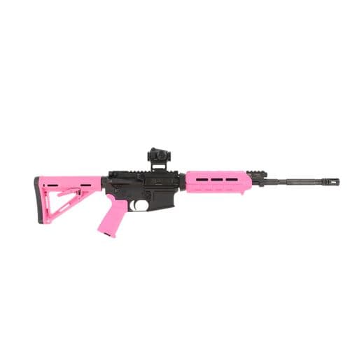 Adams Arms Agency Magpul PINK Edition 5.56 NATO/.223 Rem 16" Free-Float Piston Driven AR-15 Style Rifle Adams Arms Agency Magpul PINK Edition 5.56 NATO/.223 Rem 16" Free-Float Piston Driven AR-15 Style Rifle