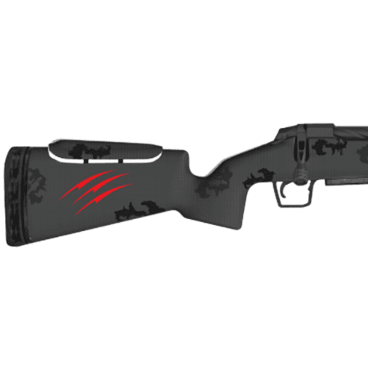 Fierce Firearms Twisted Rival XP Rifle, 22" Twisted Flutes Black Steel Barrel/Rec Blackout Camo Carbon Fiber Rival Stock with Adj. Cheek Piece Radial Muzzle Brake Bix & Andy Adj. Trigger (Detachable Mag) 4+1rd 7mm-08 Rem - FRXP7MM0822BBO Fierce Firearms Twisted Rival XP Rifle, 22" Twisted Flutes Black Steel Barrel/Rec Blackout Camo Carbon Fiber Rival Stock with Adj. Cheek Piece Radial Muzzle Brake Bix & Andy Adj. Trigger (Detachable Mag) 4+1rd 7mm-08 Rem - FRXP7MM0822BBO