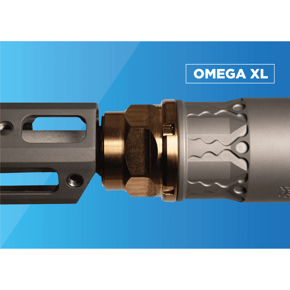 Q LLC Plan-B Omega XL Mount, 1.375"x24 tpi HUB 17-4 Copper Stainless Steel Fits Cherry Bomb XL Brake - PLANBOMEGAXL Q LLC Plan-B Omega XL Mount, 1.375"x24 tpi HUB 17-4 Copper Stainless Steel Fits Cherry Bomb XL Brake - PLANBOMEGAXL