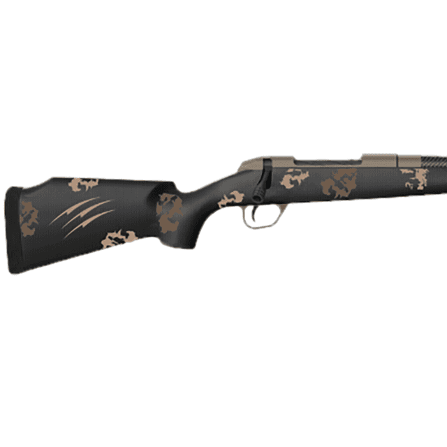 Fierce Firearms CT Rage Rifle, 20" Black Carbon Fiber Match Grade Threaded Barrel Black Cerakote Drilled & Tapped Titanium Receiver Monte Carlo Carbon Fiber Stock Full Size 3+1rd 7mm BC - FCTRG7MMBC20BS Fierce Firearms CT Rage Rifle, 20" Black Carbon Fiber Match Grade Threaded Barrel Black Cerakote Drilled & Tapped Titanium Receiver Monte Carlo Carbon Fiber Stock Full Size 3+1rd 7mm BC - FCTRG7MMBC20BS