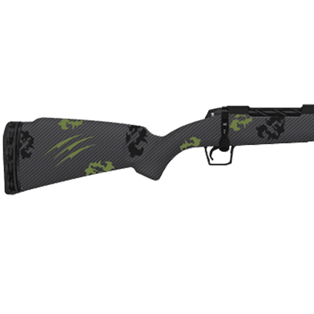 Fierce Firearms Twisted TI Rogue Rifle, 24" Black Cerakote Steel Threaded Barrel Drilled & Tapped Titanium Receiver LR Negative Comb Forest Camo Carbon Fiber Stock 300 Win - TWTROG300WIN24BF Fierce Firearms Twisted TI Rogue Rifle, 24" Black Cerakote Steel Threaded Barrel Drilled & Tapped Titanium Receiver LR Negative Comb Forest Camo Carbon Fiber Stock 300 Win - TWTROG300WIN24BF