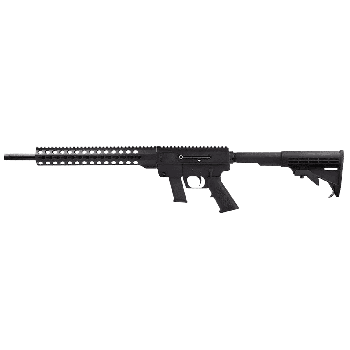 Blue Line Solutions 10mm Auto Rifle, 17" Threaded Barrel Black Stock M-LOK Forend - JRC10G3-TB/BL Blue Line Solutions 10mm Auto Rifle, 17" Threaded Barrel Black Stock M-LOK Forend - JRC10G3-TB/BL
