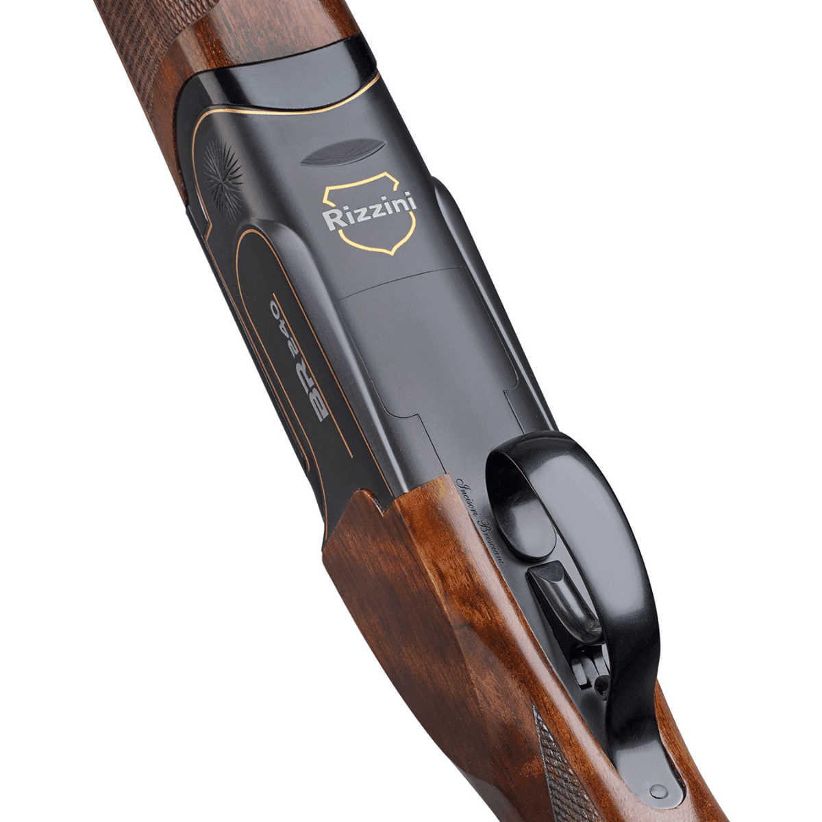 Rizzini USA BR240 Sporting Shotgun, 30" Nickel Chrome Steel Barrel Receiver Engraved Wood Stock Single Stage Trigger 410 Gauge - 3602-41030AC Rizzini USA BR240 Sporting Shotgun, 30" Nickel Chrome Steel Barrel Receiver Engraved Wood Stock Single Stage Trigger 410 Gauge - 3602-41030AC