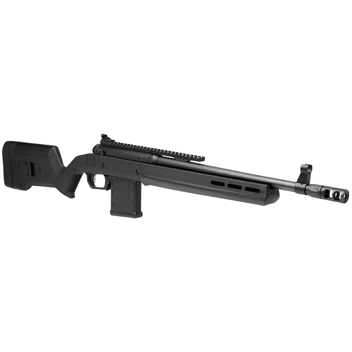 Savage Arms 110 Scout Rifle, 16.50" Matte Black Threaded Barrel Picatinny Rail Carbon Steel Receiver Black Magpul Hunter Synthetic Stock Left Hand Full Size 10+1rd 6mm ARC - 58183 Savage Arms 110 Scout Rifle, 16.50" Matte Black Threaded Barrel Picatinny Rail Carbon Steel Receiver Black Magpul Hunter Synthetic Stock Left Hand Full Size 10+1rd 6mm ARC - 58183