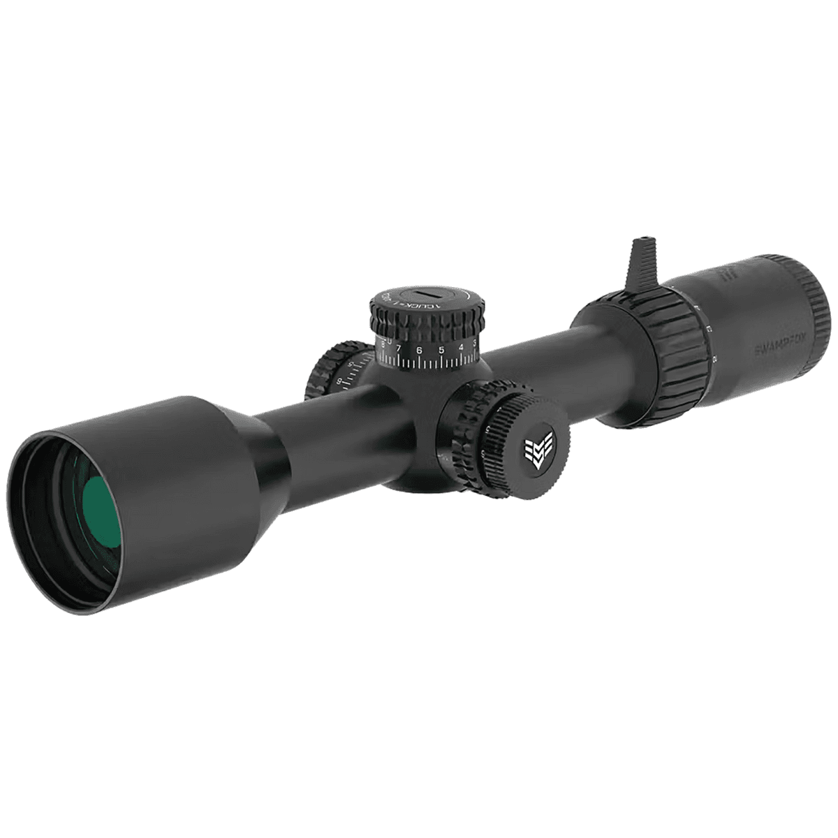 Swampfox Optics Kentucky Rifle Scope, Black 2-12x44mm 30mm Tube Sharpshooter MIL Reticle Waterproof Fully Multi-Coated / Anti-Fog / Hydrophobic - KTK212444L Swampfox Optics Kentucky Rifle Scope, Black 2-12x44mm 30mm Tube Sharpshooter MIL Reticle Waterproof Fully Multi-Coated / Anti-Fog / Hydrophobic - KTK212444L