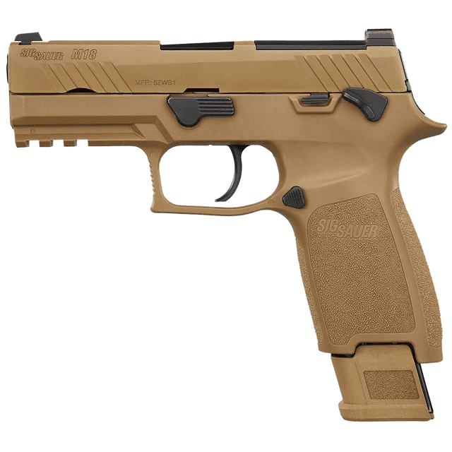 Sig Sauer M189CSSMS10 M18 Commercial Carry Frame 9mm Luger 10+1 3.90" Handgun Sig Sauer M189CSSMS10 M18 Commercial Carry Frame 9mm Luger 10+1 3.90" Handgun