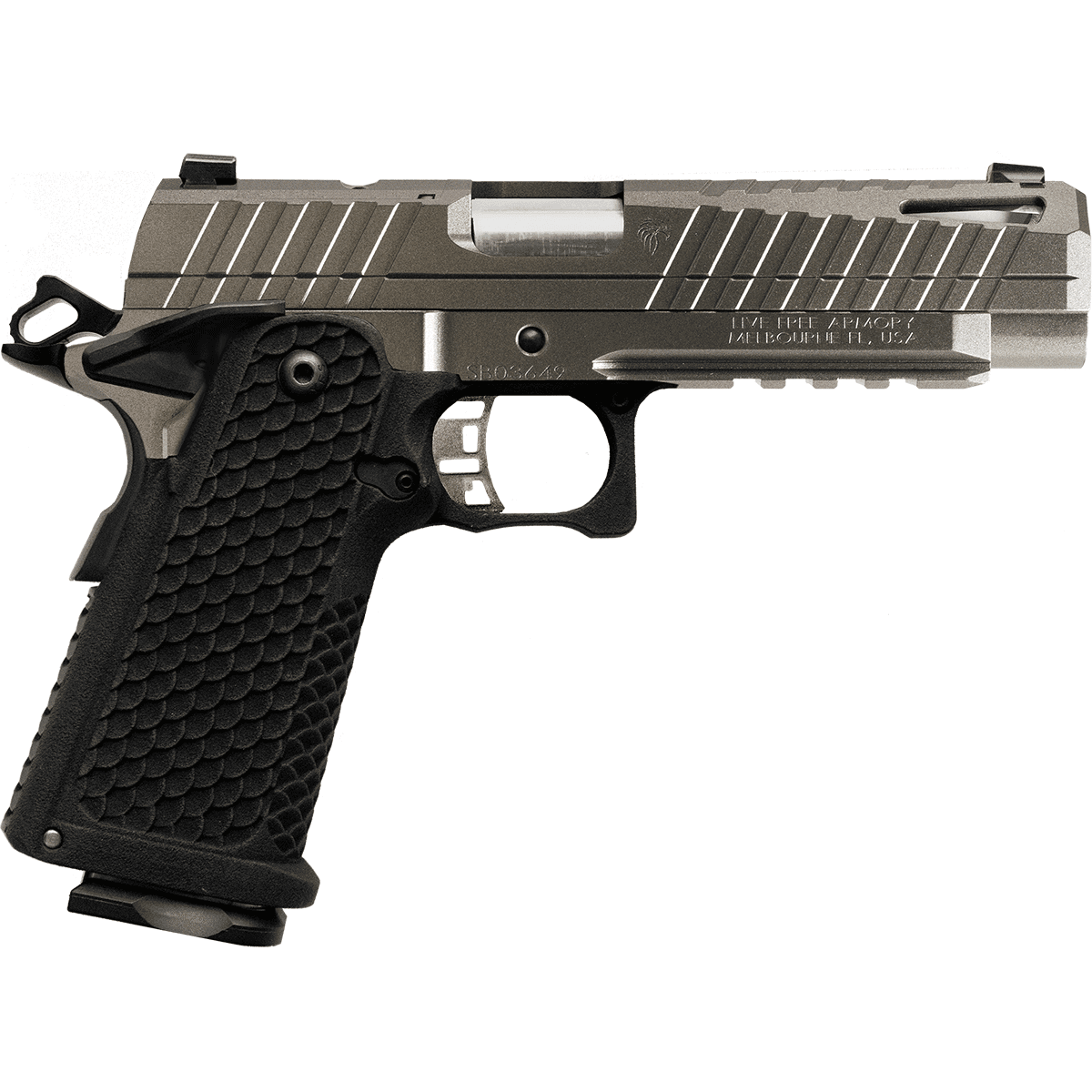 Live Free Armory LFAPC01305PS Apollo 11 Compact 9mm Luger 17+1 4.15" Handgun Live Free Armory LFAPC01305PS Apollo 11 Compact 9mm Luger 17+1 4.15" Handgun