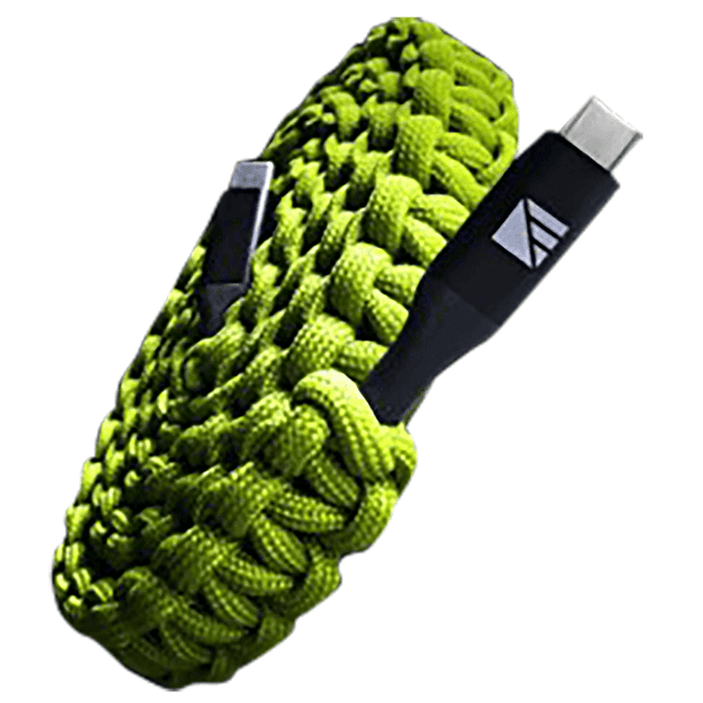 Dark Energy USB-C Charging Cable, Green Hue 36" Cord - INDCCC03GRGR Dark Energy USB-C Charging Cable, Green Hue 36" Cord - INDCCC03GRGR