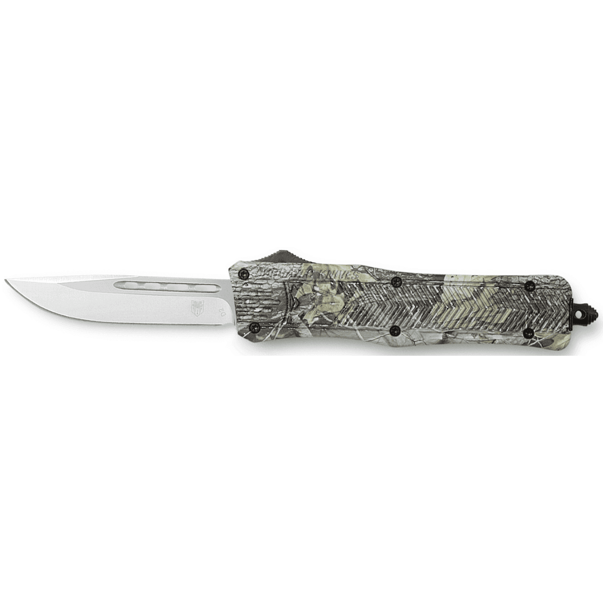 CobraTec Knives CTK-1 American Flag Knife, Medium 3" OTF Drop Point Plain D2 Steel Blade 5" Woodland Camo Aluminum Alloy Handle - MWDCTK1MDNS CobraTec Knives CTK-1 American Flag Knife, Medium 3" OTF Drop Point Plain D2 Steel Blade 5" Woodland Camo Aluminum Alloy Handle - MWDCTK1MDNS