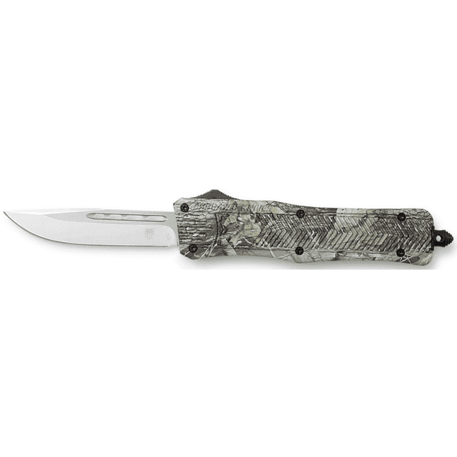 CobraTec Knives CTK-1 American Flag Knife, Medium 3" OTF Drop Point Plain D2 Steel Blade 5" Woodland Camo Aluminum Alloy Handle - MWDCTK1MDNS CobraTec Knives CTK-1 American Flag Knife, Medium 3" OTF Drop Point Plain D2 Steel Blade 5" Woodland Camo Aluminum Alloy Handle - MWDCTK1MDNS