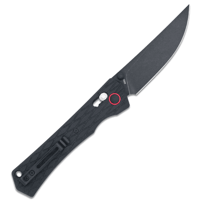 CobraTec Knives Legacy EDC Knife, 3.50" Folding Plain Black TiCN D2 Steel Blade 5" Black Textured Aluminum/G10 Handle - CTLEGBLK CobraTec Knives Legacy EDC Knife, 3.50" Folding Plain Black TiCN D2 Steel Blade 5" Black Textured Aluminum/G10 Handle - CTLEGBLK
