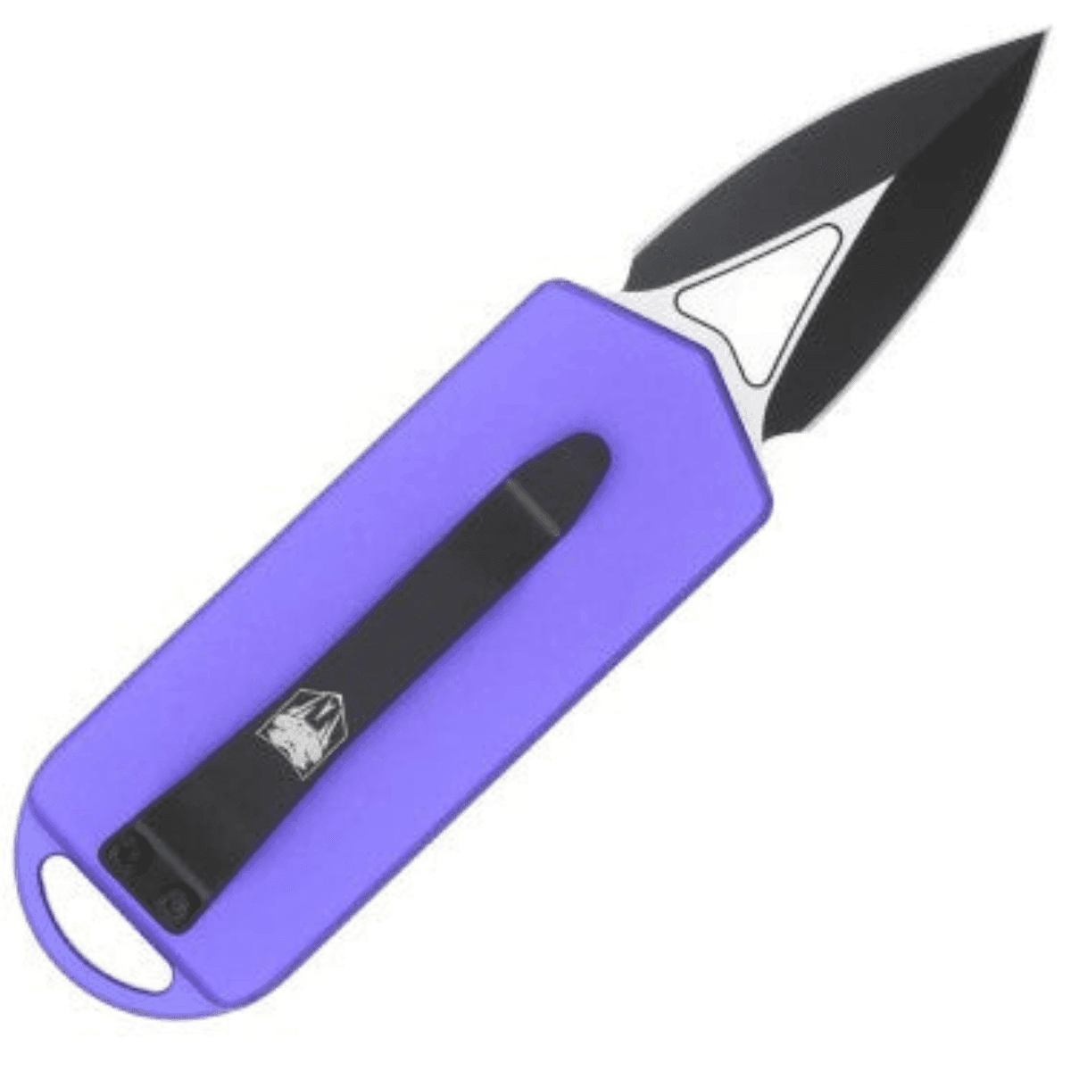 CobraTec Knives ASP Knife, 1.94" OTF Dagger Plain D2 Steel Blade 3.31" Purple Aluminum Handle - CTASPPUR CobraTec Knives ASP Knife, 1.94" OTF Dagger Plain D2 Steel Blade 3.31" Purple Aluminum Handle - CTASPPUR