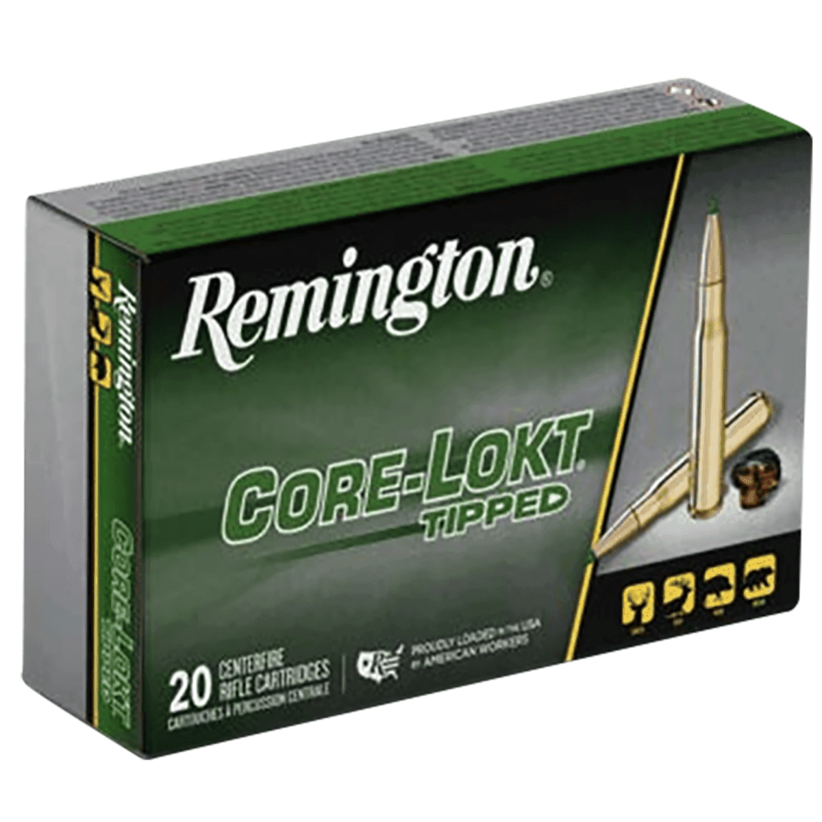 Remington Ammunition Core-Lokt Tipped Rifle Ammo, 140gr Core-Lokt Tipped 20 Per Box/10 Case 7mm-08Rem - R20039 Remington Ammunition Core-Lokt Tipped Rifle Ammo, 140gr Core-Lokt Tipped 20 Per Box/10 Case 7mm-08Rem - R20039