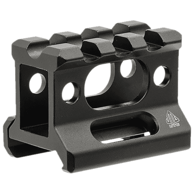 Leapers Picatinny Riser, 1.57" L Matte Black Anodized Aluminum Picatinny/Weaver Mount - MTRSX1S Leapers Picatinny Riser, 1.57" L Matte Black Anodized Aluminum Picatinny/Weaver Mount - MTRSX1S