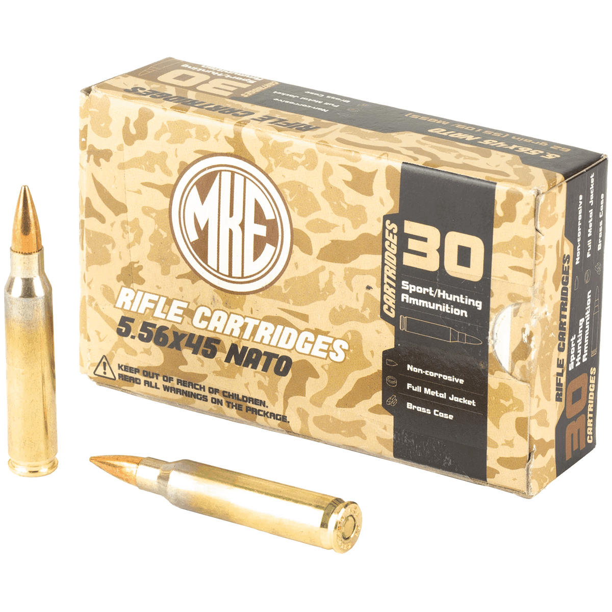 CIA AM8303 MKE 556X45 62 FMJ 2250RDS CIA AM8303 MKE 556X45 62 FMJ 2250RDS