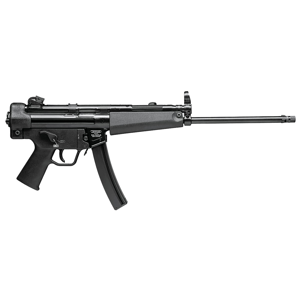 HK 81000480 SP5L 9mm Luger 10+1 16.50" Black Threaded Barrel Black Pistol HK 81000480 SP5L 9mm Luger 10+1 16.50" Black Threaded Barrel Black Pistol