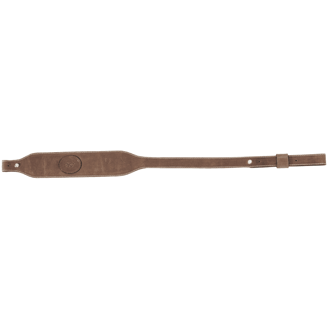 Browning Crazy Horse Santa Fe Sling, 25.50"-35.50" L Brown Leather Adjustable - 122503 Browning Crazy Horse Santa Fe Sling, 25.50"-35.50" L Brown Leather Adjustable - 122503