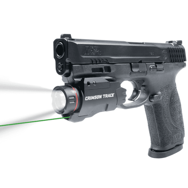 Crimson Trace Rail Master Pro CMR-207G Universal Green Laser Sight & Tactical Light, Black Pistol/Shotgun/Rifle - 0177201 Crimson Trace Rail Master Pro CMR-207G Universal Green Laser Sight & Tactical Light, Black Pistol/Shotgun/Rifle - 0177201