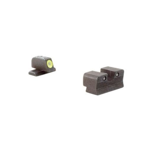 Trijicon HD Night Sight Set for Sig Sauer, 9mm, .357SIG with Yellow Front Outline Trijicon HD Night Sight Set for Sig Sauer, 9mm, .357SIG with Yellow Front Outline
