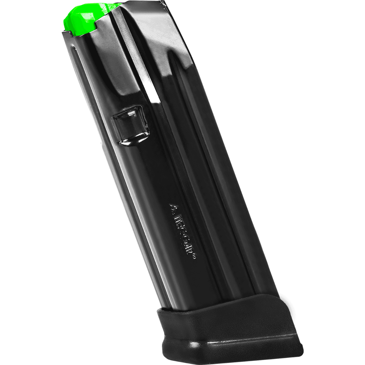 Mec-Gar 18+1rd Magazine, Black Steel/Polymer 9mm Fits Glock 19 - MGG191800A Mec-Gar 18+1rd Magazine, Black Steel/Polymer 9mm Fits Glock 19 - MGG191800A