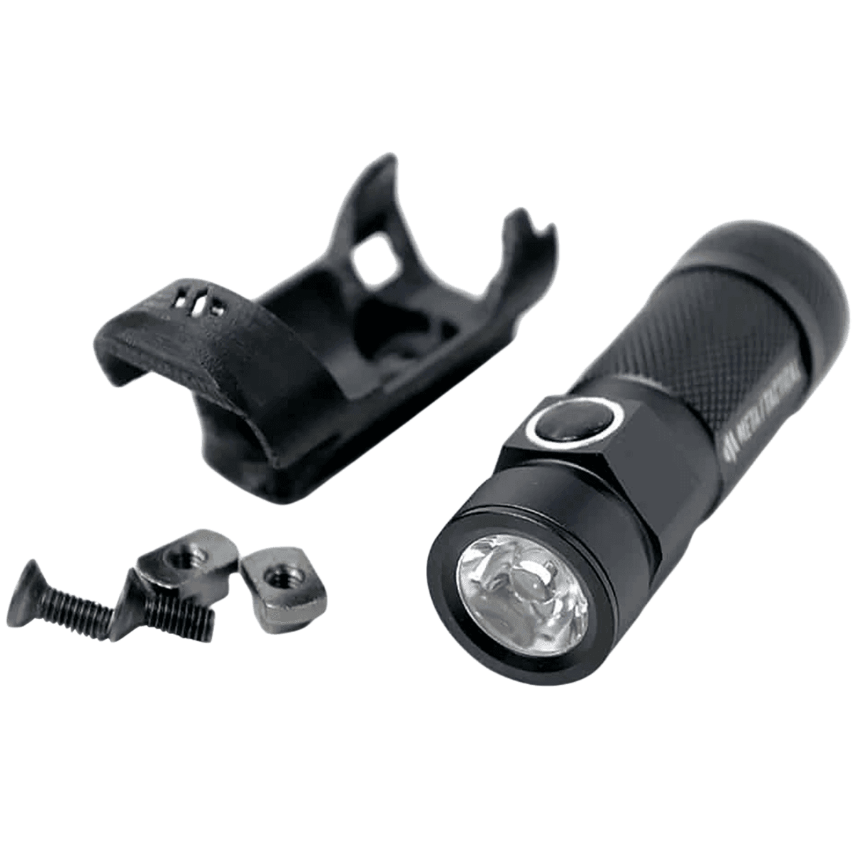 META Tactical Llc Tactical Flashlight, 500 Lumens Matte Black CNC Machined 6061 T6 Aluminum - MTA-FLT META Tactical Llc Tactical Flashlight, 500 Lumens Matte Black CNC Machined 6061 T6 Aluminum - MTA-FLT