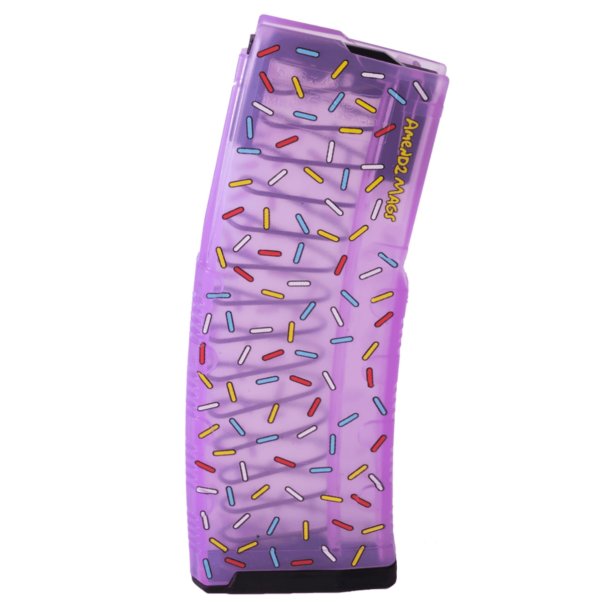 Amend2 MOD-C Magazine, 30+1 Pink Sprinkles Polymer 5.56 NATO Fits AR-15 - 556MODCSPR30 Amend2 MOD-C Magazine, 30+1 Pink Sprinkles Polymer 5.56 NATO Fits AR-15 - 556MODCSPR30