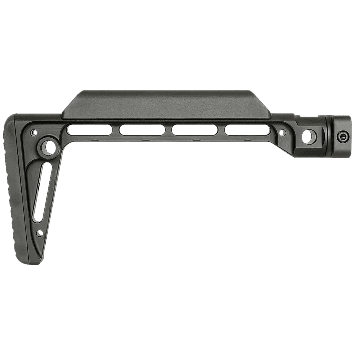Midwest Industries Minimalistic Fixed Stock, Black 6061 Aluminum Fixed - MIMINF Midwest Industries Minimalistic Fixed Stock, Black 6061 Aluminum Fixed - MIMINF