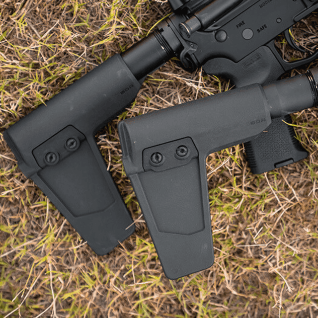 Magpul BDA Arm Brace, Black Compatible w/ Mil-Spec Pistol Ambidextrous Fits AR15/M4 - MAG1251BLK Magpul BDA Arm Brace, Black Compatible w/ Mil-Spec Pistol Ambidextrous Fits AR15/M4 - MAG1251BLK