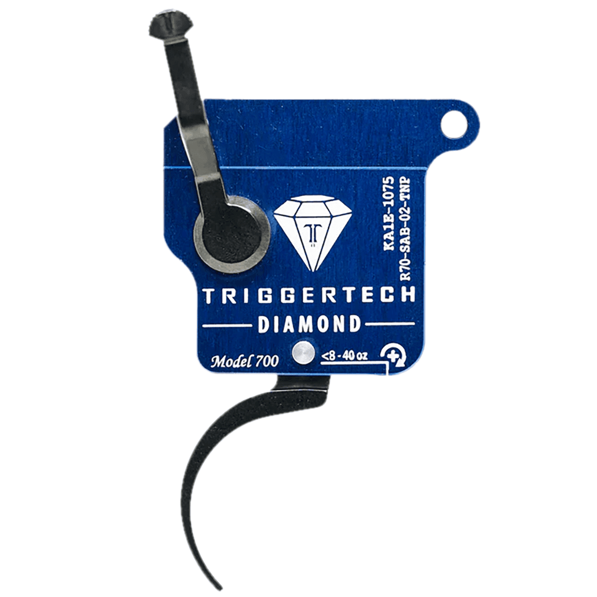 TriggerTech Diamond Trigger, Black Curved Right Hand Fits Remington 700 - R70SAB02TNP TriggerTech Diamond Trigger, Black Curved Right Hand Fits Remington 700 - R70SAB02TNP