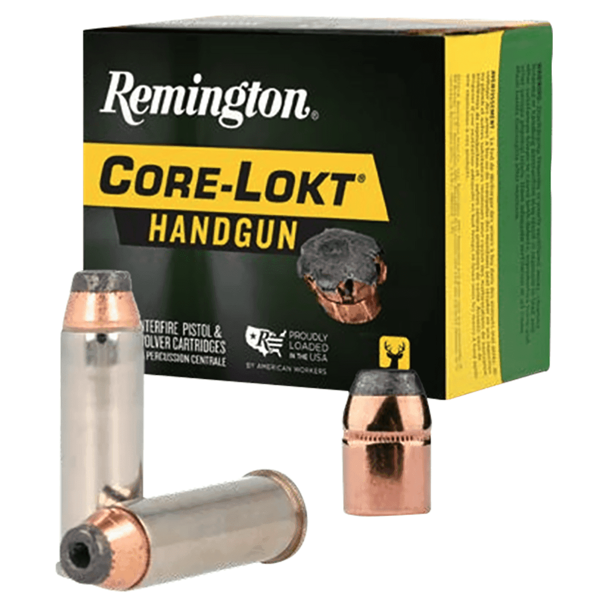 Remington Ammunition Core-Lokt Handgun Ammo, 210gr Jacketed Hollow Point 20 Per Box/10 Case 41 RemMag - R20225 Remington Ammunition Core-Lokt Handgun Ammo, 210gr Jacketed Hollow Point 20 Per Box/10 Case 41 RemMag - R20225