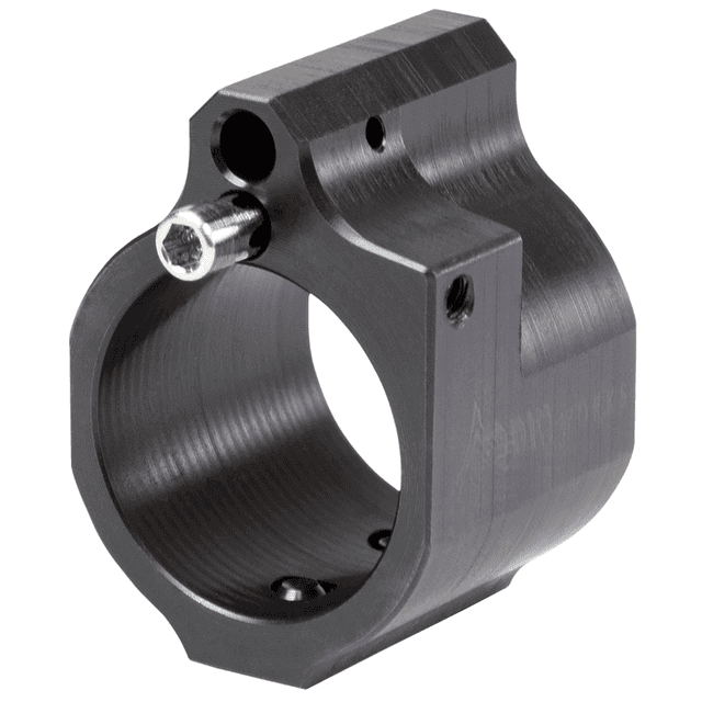 Odin Works Low Profile Gas Block, .875" Black Nitride Carbon Steel - GBADJ875 Odin Works Low Profile Gas Block, .875" Black Nitride Carbon Steel - GBADJ875