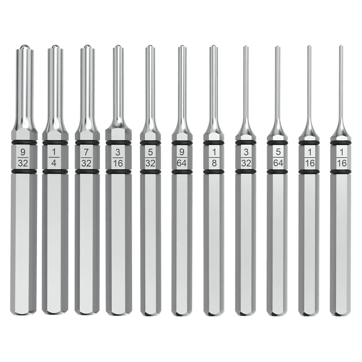 Real Avid Accu-Punch Roll Pin, Silver Steel 11 Pieces - AVAPK-RP Real Avid Accu-Punch Roll Pin, Silver Steel 11 Pieces - AVAPK-RP