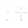 Trijicon 3-15x50 Riflescope with MIL Adjusters, Duplex Reticle (Red LED) Trijicon 3-15x50 Riflescope with MIL Adjusters, Duplex Reticle (Red LED)