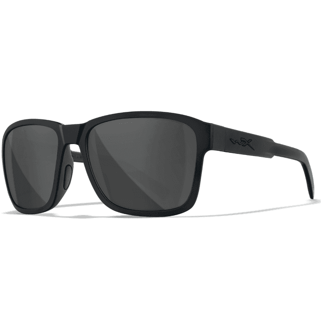 Wiley X Trek Sunglasses, Gray Lens Polycarbonate Matte Black Frame Medium/Large - AC6TRK18 Wiley X Trek Sunglasses, Gray Lens Polycarbonate Matte Black Frame Medium/Large - AC6TRK18